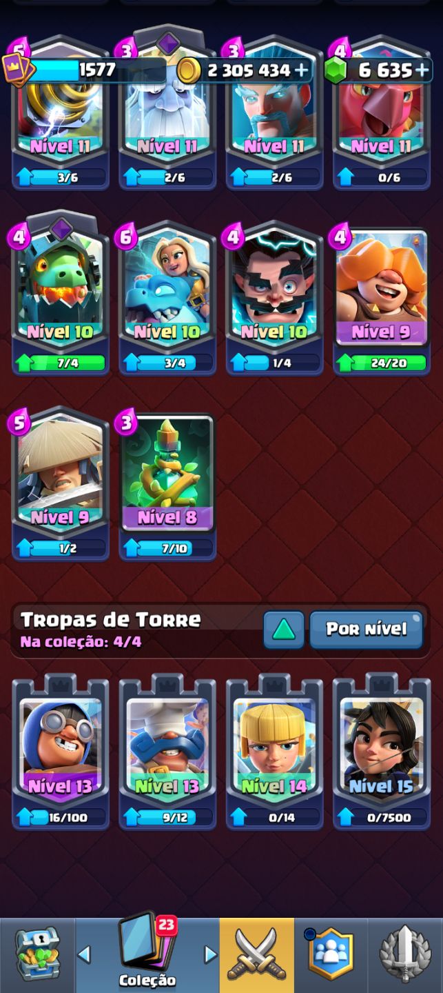 CONTA CLASH ROYALE 10 ANOS (Full Acesso) NEGOCIO- SEM TROCA
