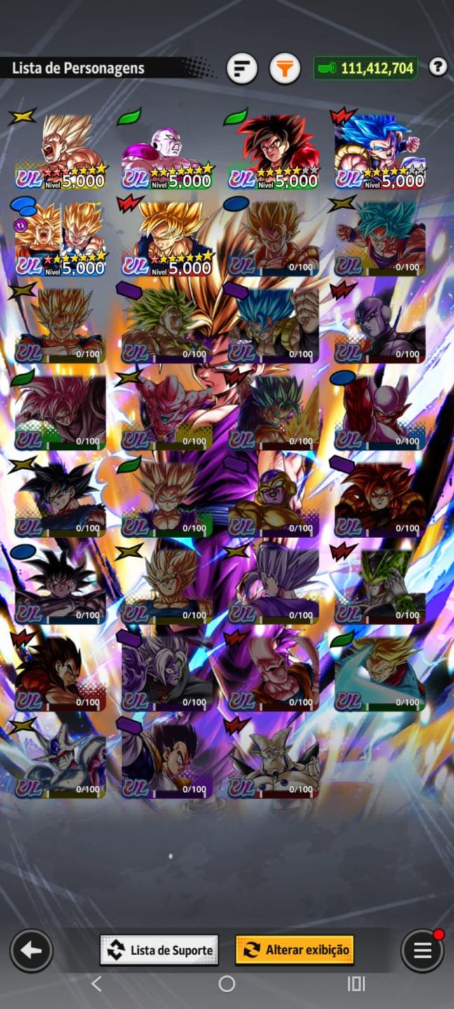 Conta Dragon Ball Legends, DBL