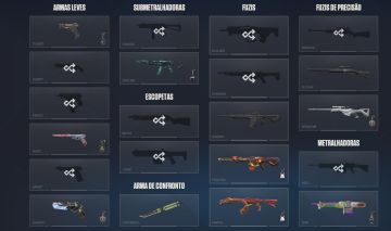 Conta Valorant 11 SKINS - NIVEL 390+ ( RANK GOLD )