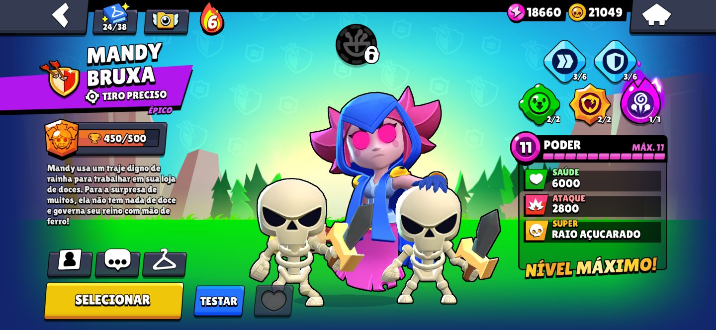 Conta Muito Braba de Brawl Stars