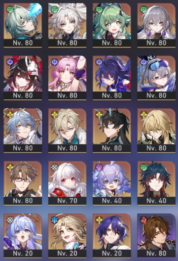 Conta 3 em 1, Genshin, Star Rail e ZZZ, as 3 endgame, muitos personagens e armas