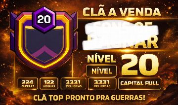 CLÃ NÍVEL 20 ALTO PADRÃO