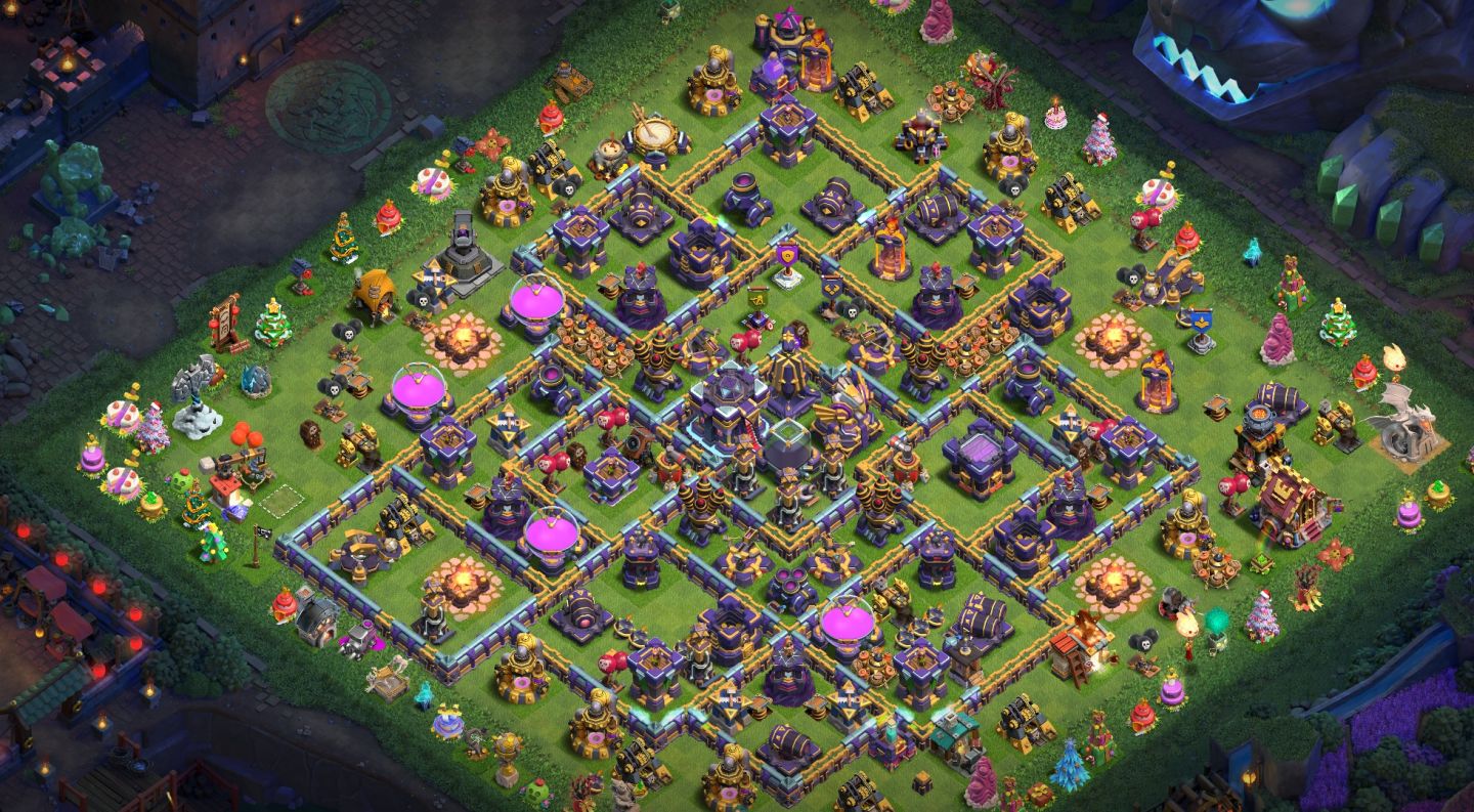 Conta Clash of clans Cv15