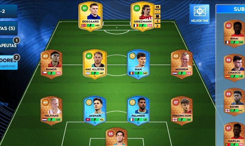 CONTA DE DREAM LEAGUE 26(DLS26) INICIANTE.