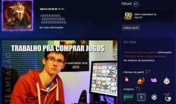 VENDA DE CONTA STEM ORIGINAL COM 251 JOGOS