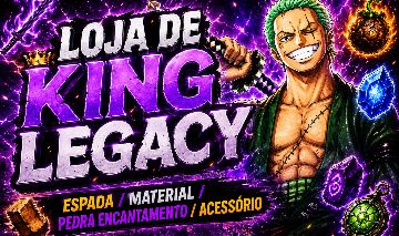 ESPADAS,ACESSÓRIOS E ORB KING LEGACY