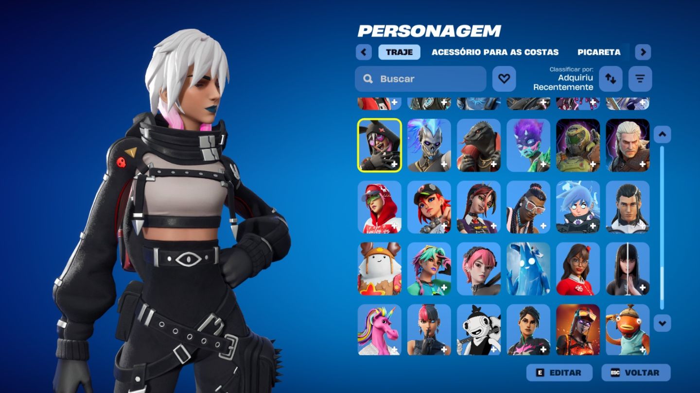 CONTA DE FORTNITE COM 143 SKINS | Superman | PROMOÇÃO!