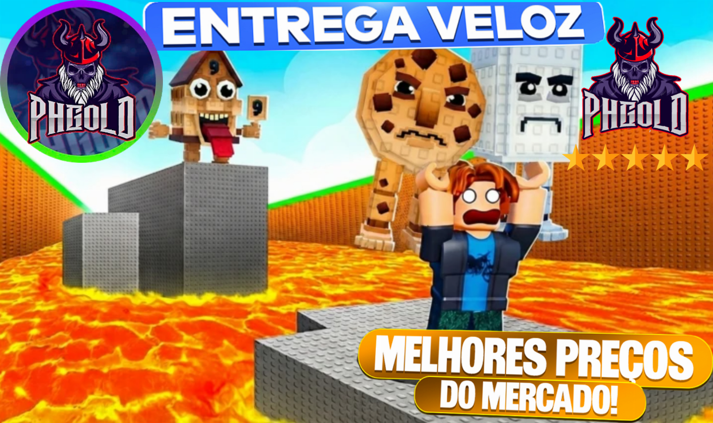 SOBREVIVA LAVA PARA BRAINROTS | SURVIVE LAVA | BRAINROT |MELHOR PREÇO DO MERCADO