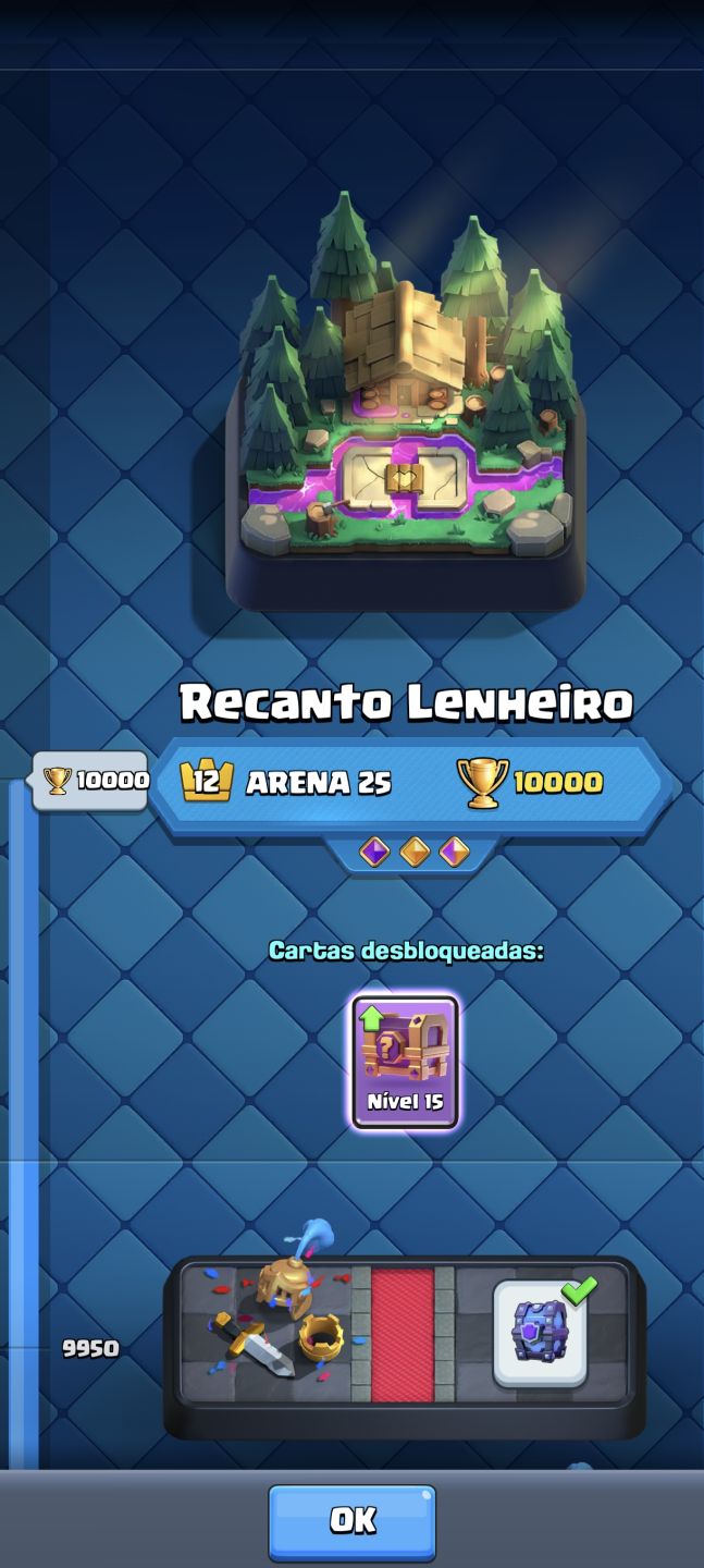 CONTA [CLASH ROYALE] [SUPERCELL ID] [ARENA 25] [10K TROFÉUS]