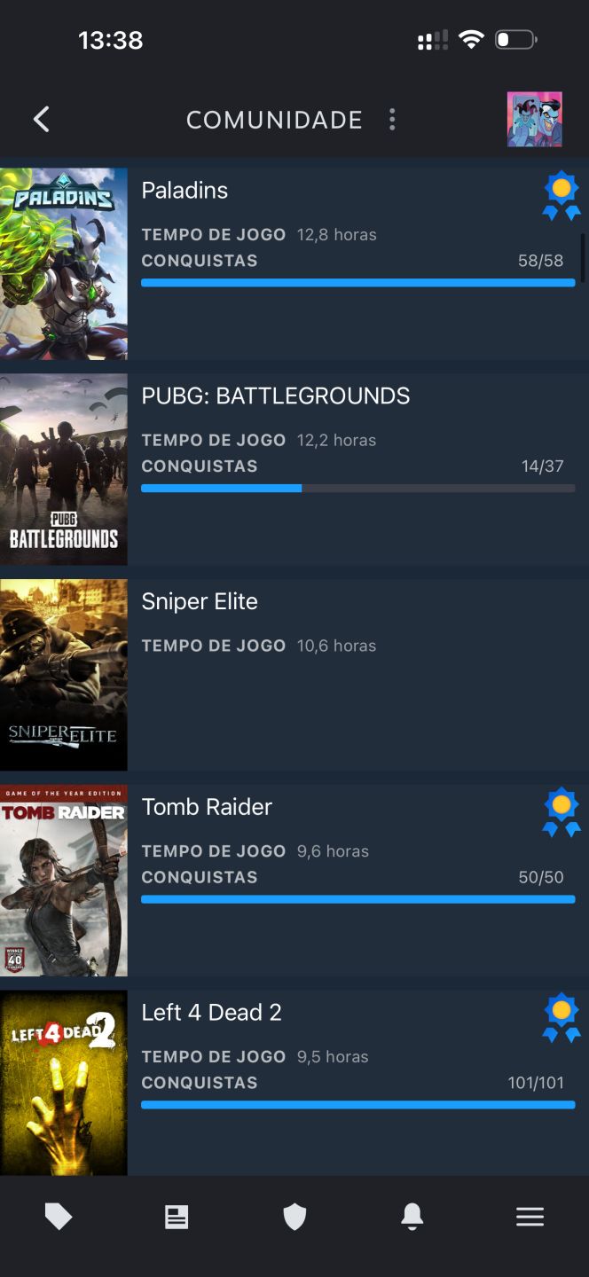 Conta de steam muitas medalhas CS2 lvl 50