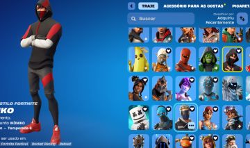 CONTA RARA FORTNITE SKINS COM PASSE DESDE SEASON 7 CAPIT 1