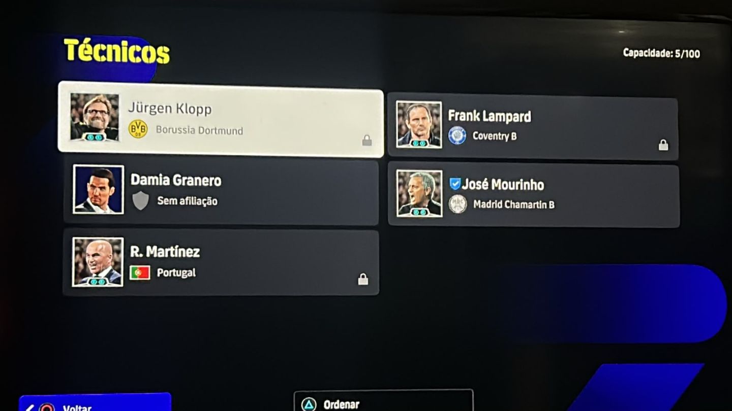 CONTA EFOOTBALL PS4/PS5 COM VAN DE SAR 108, CR7 105 , HAZARD, ETOO E + 100