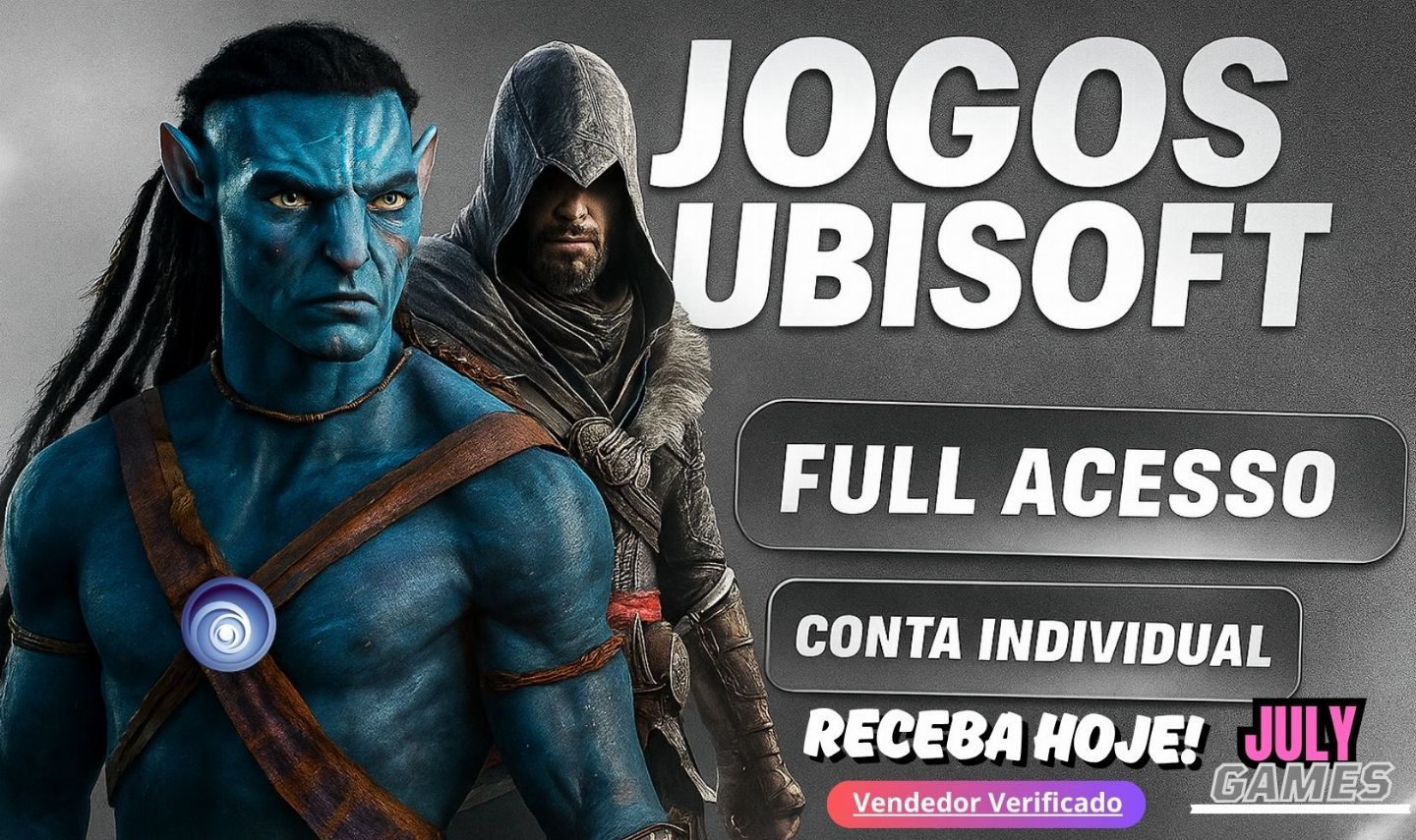 [PROMOÇÃO] CONTAS UBISOFT UPLAY JOGUE ONLINE - VÁRIOS JOGOS - FULL ACESSO