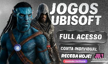 [PROMOÇÃO] CONTAS UBISOFT UPLAY JOGUE ONLINE - VÁRIOS JOGOS - FULL ACESSO