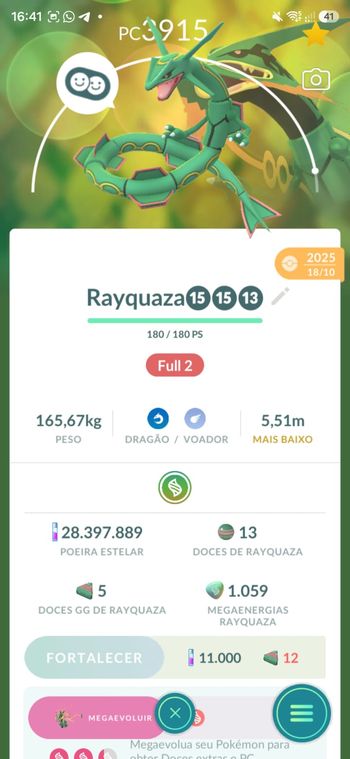 Conta Pokémon GO LVL71 - 28M de Poeira, Zygarde 100%, Mewtwo Shundo Mega
