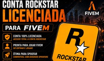 Conta rockstar licenciadas