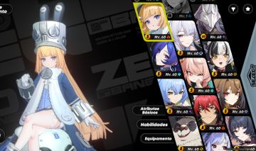 Conta ZZZ - end game 17 S / 13 A- Personagens