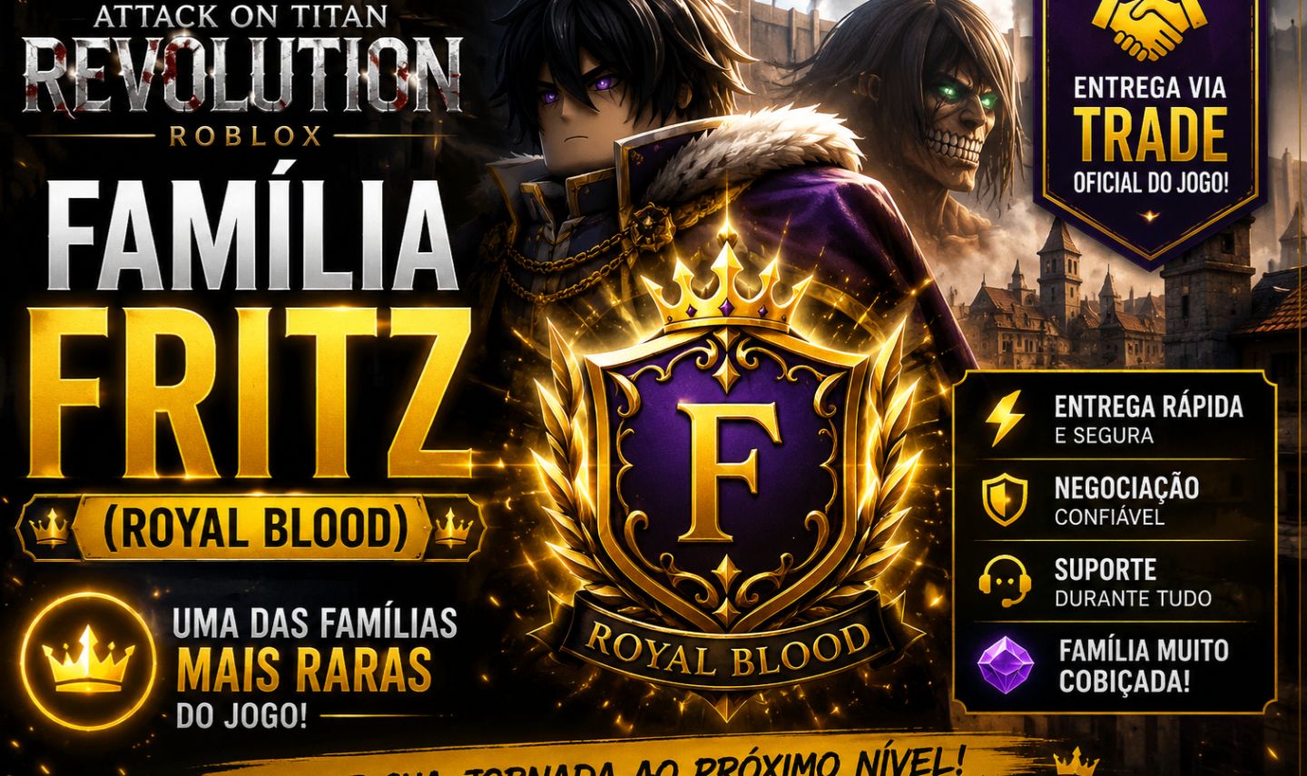 Família Fritz | Attack on Titan Revolution | Trade Rápido
