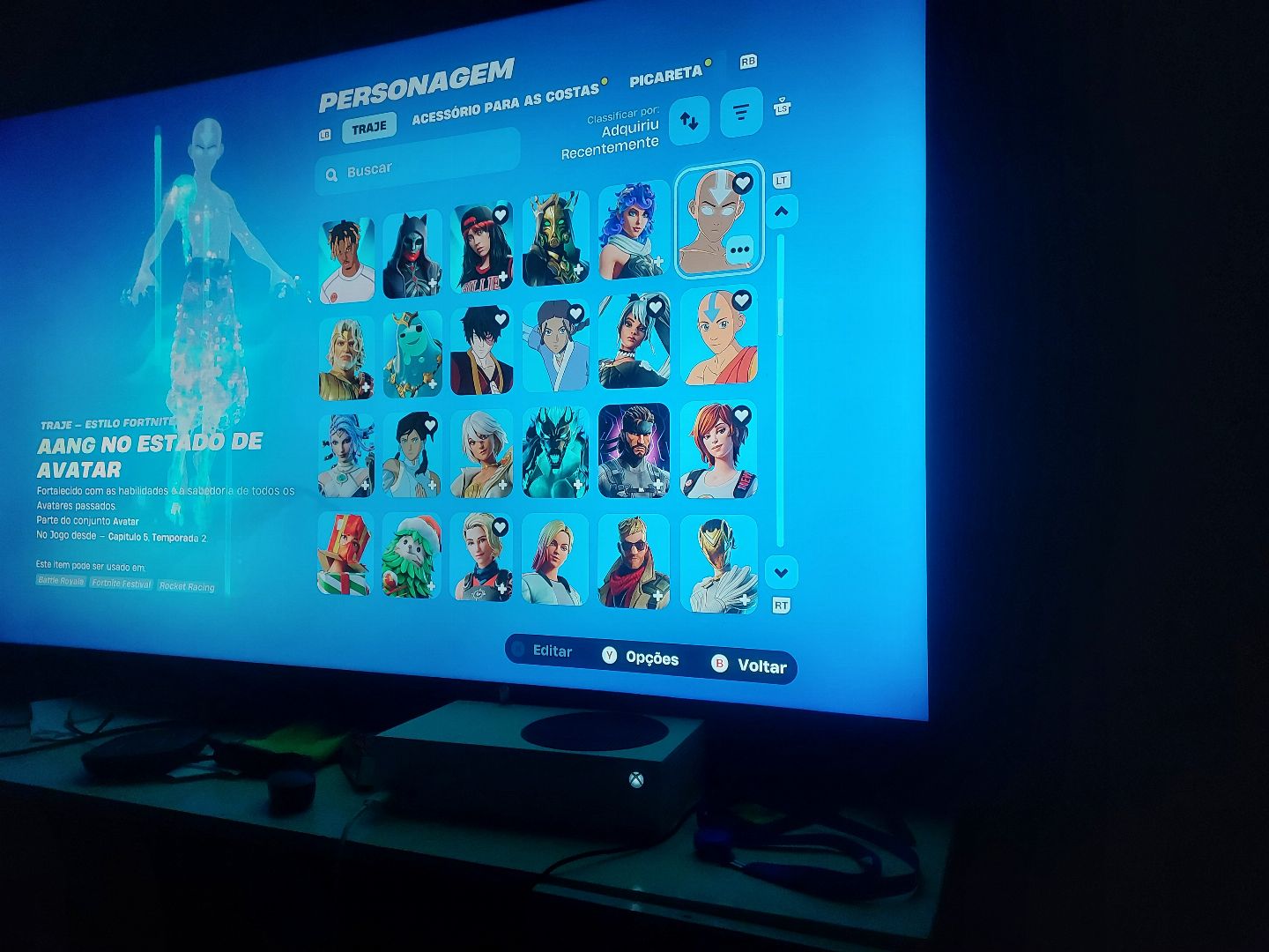 Conta do fortnite antiga passes 4 capítulo 1 e salve mundo 386 skins pacotes rar
