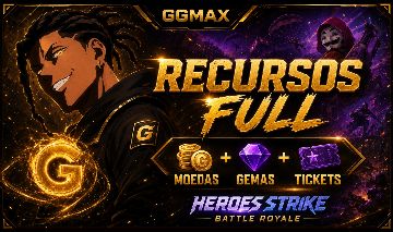 HEROES STRIKE: BATTLE ROYALE | CONTAS FULL | ANDROID | TOP VENDAS