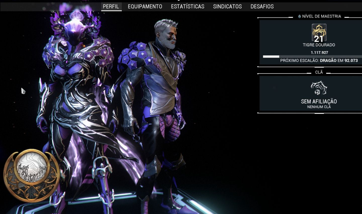 Desapego Warframe - MR21, frame buildados e Conta Vinculada a Steam