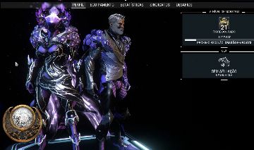 Desapego Warframe - MR21, frame buildados e Conta Vinculada a Steam