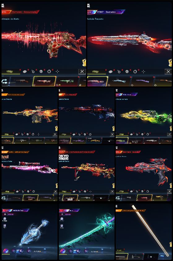 CONTA DE BLOOD STRIKE 10 EVOS + DELUXE + DEZENAS DE ETERNAS E COLABS - RARÍSSIMA