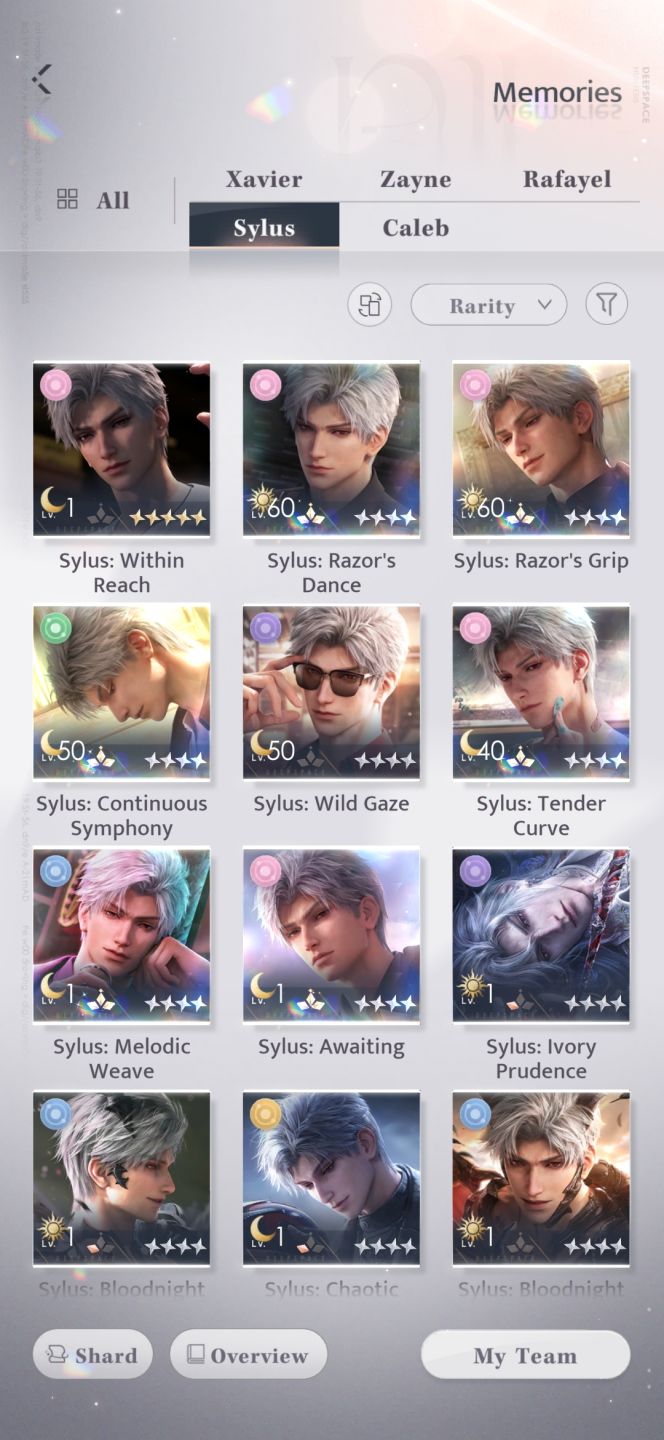 Conta Infold (Love and Deepspace + Infinity Nikki) | Rafayel Main