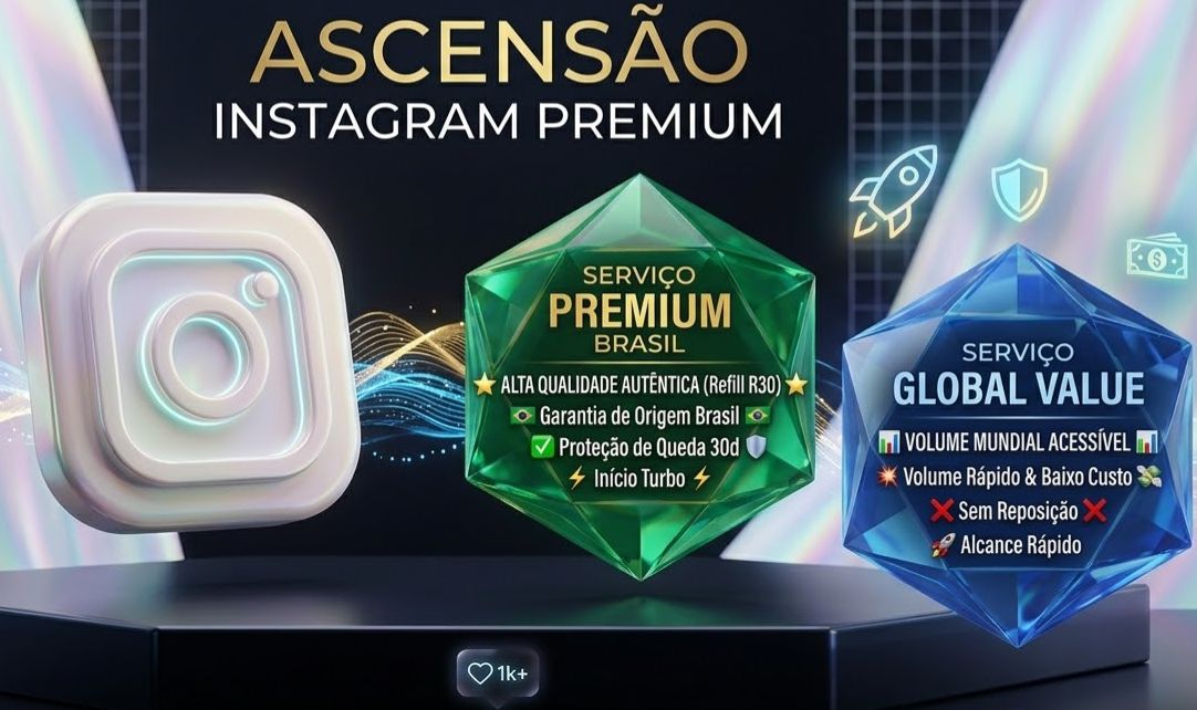 SEGUIDORES & CURTIDAS INSTAGRAM PROTEÇÃO DE QUEDA 30D