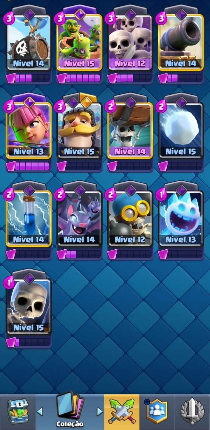CONTA DE CLASH ROYALE | 12.000 TROFÉUS | 17 EVOLUÇÕES E 5 HERÓIS