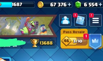CONTA CLASH ROYALE COM MAIS DE 13500 TROFÉUS