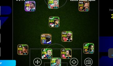 CONTA BRABA DE EFOOTBALL!! Messi 107, VIERRA E MUITO MAIS!. Somente Konami