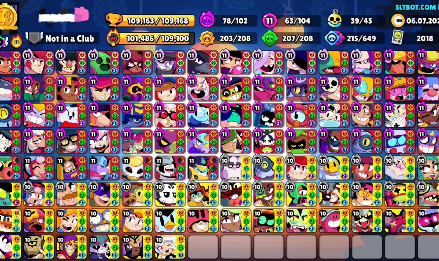 109K TROFÉUS | 108 BRAWLERS | 408 SKINS | SHELLY ESTELAR + MESTRE ANTIGO!