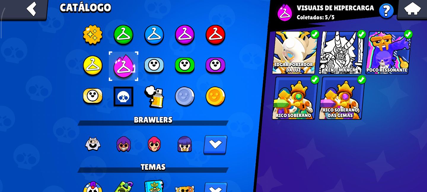 CONTAS DE BRAWL STARS + CLASH ROYALE MUITO UPADAS E RARAS!