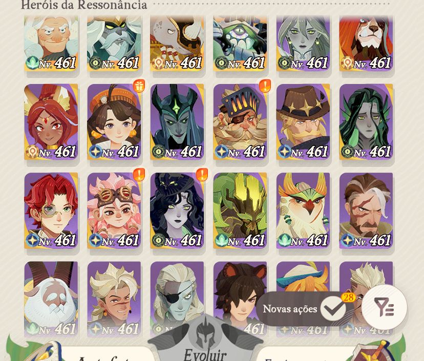 Conta AFK Journey - Global Server