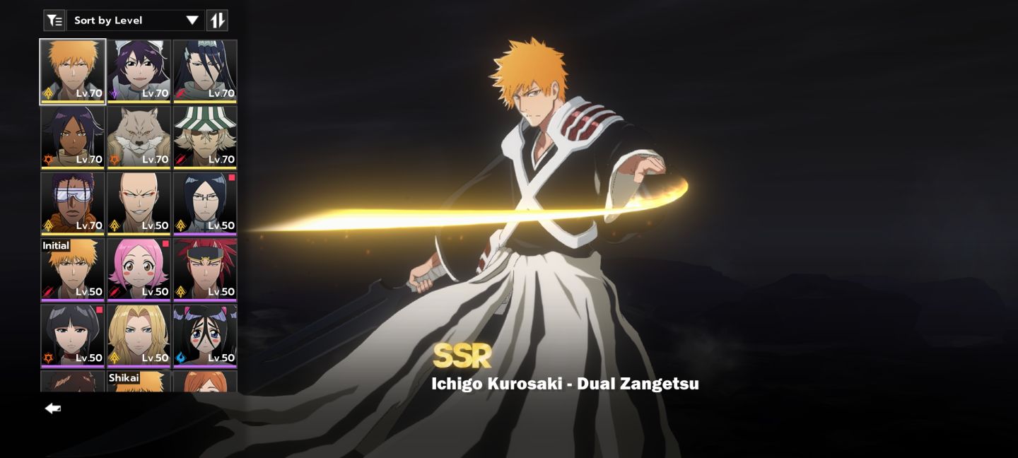 Conta bleach soul resonance/ ichigo dual zan B2/ bambietta B0