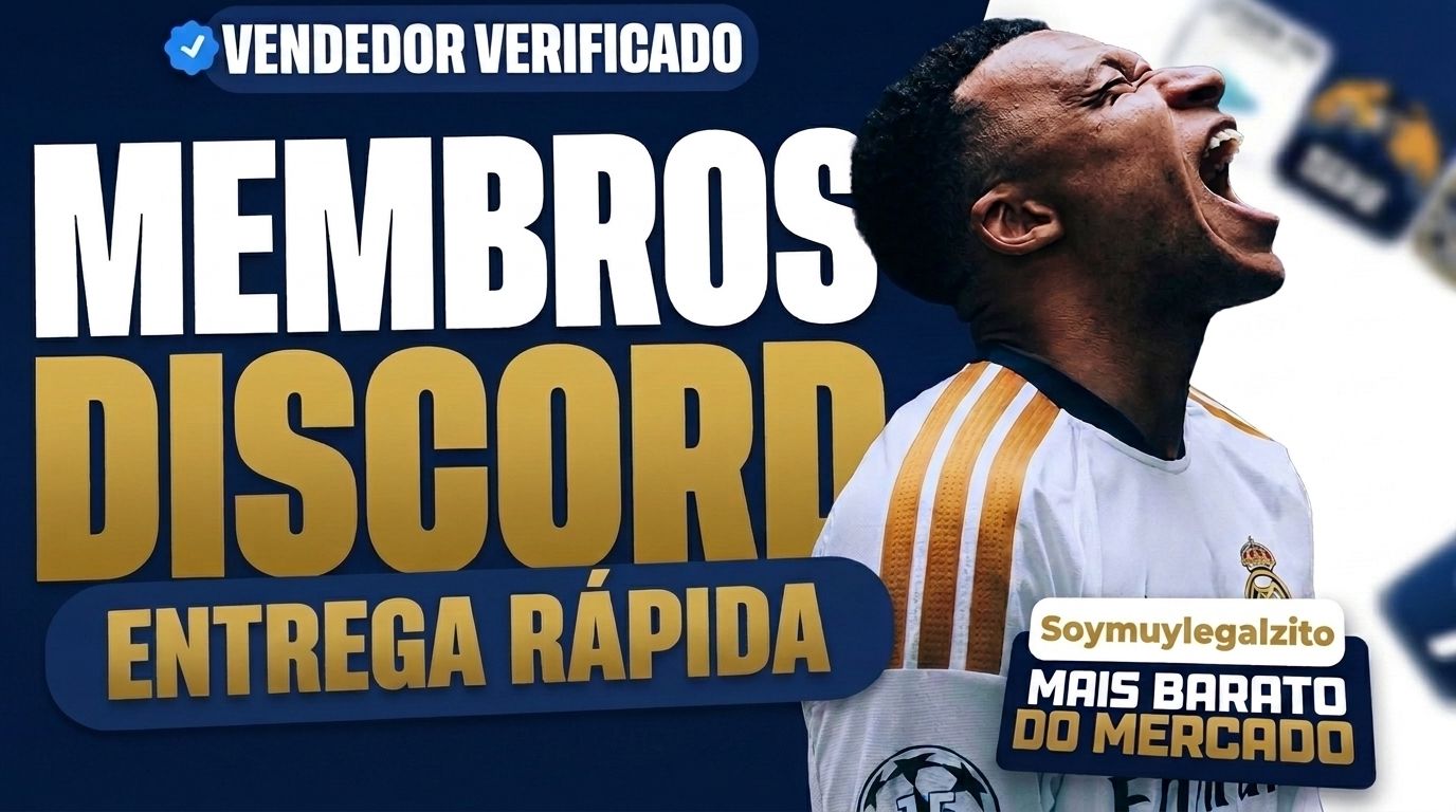Super Promoção! - MEMBROS DISCORD!!! MAIS BARATO DO SITE!! 80% OFF!