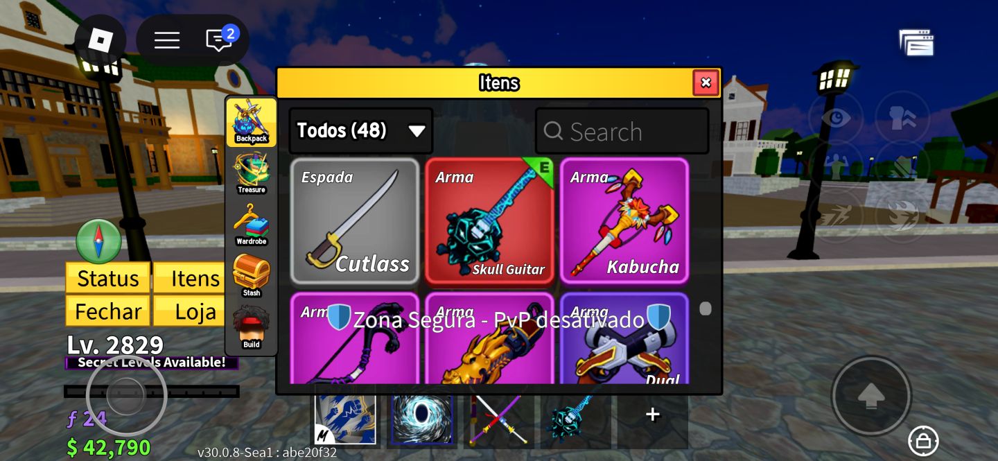 CONTA END GAME BLOX FRUITS COM DRAGON PERM E KIT PERM