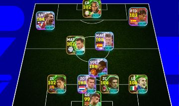 Conta efootball com grizzeman e Maldini, e Casemiro 104 Android via Konami ID