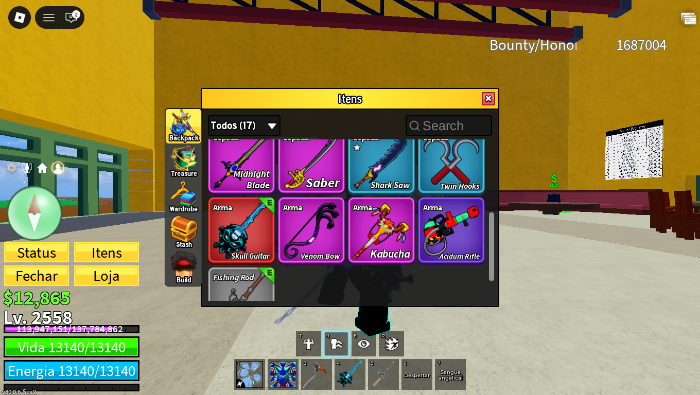 Conta roblox a venda, blox fruit, blue lock, voleyball