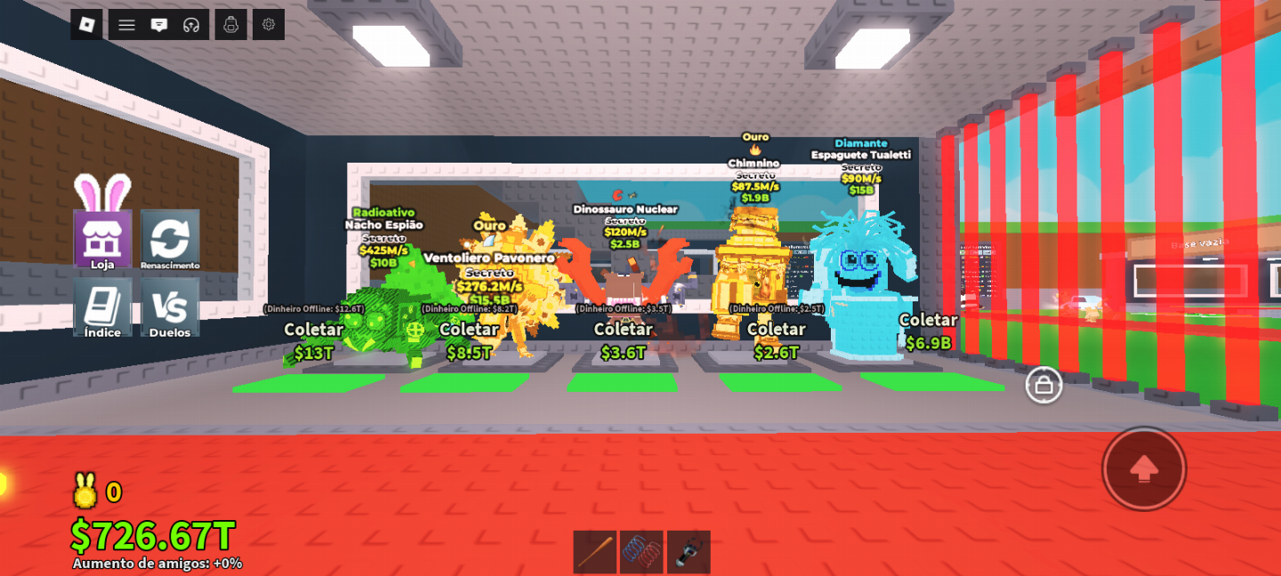 Steal a brainrots pets baratos