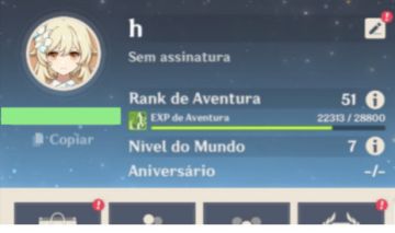 GENSHIN AR 51 ÁSIA | CLORINDE 90 + MONA | 2 ARMAS 5 | 27 ARTEFATOS +20 | FULL