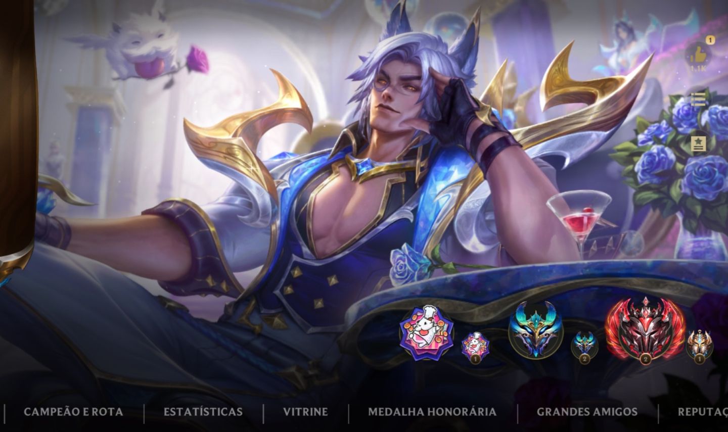 Conta Wild Rift Elo Grão-Mestre 2 Ex Desafiante