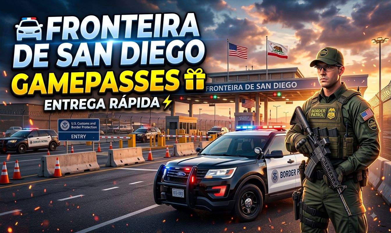 ROLEPLAY DA FRONTEIRA DE SAN DIEGO | GAMEPASS VIA GIFT