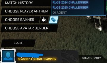 RLCS 2024, 2025 CHALLENGER | SSL Tags | 1 AMARELA GC TAG | Conta Epic