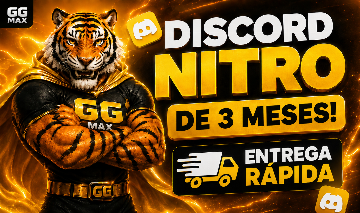 DISCORD NITRO 3 MESES| ENTREGA RÁPIDA | ATIVAÇÃO GARANTIDA
