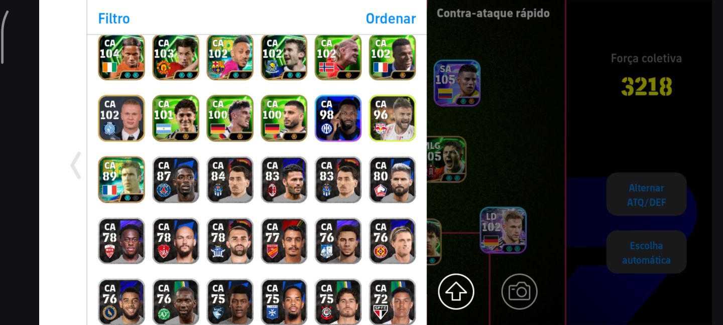 CONTA COM MELHOR BLITZ DO EFOOTBALL