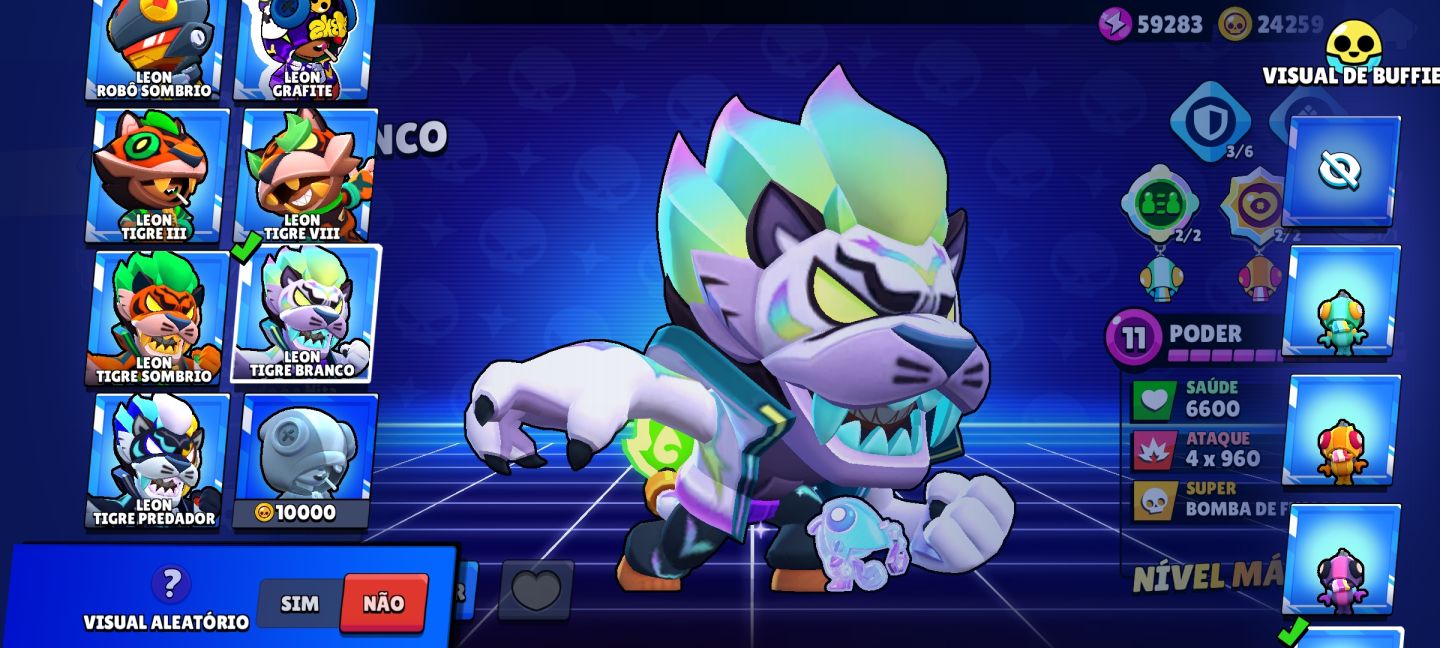 CONTA DE BRAWL STARS ANTIGA E MUITO GEMADA