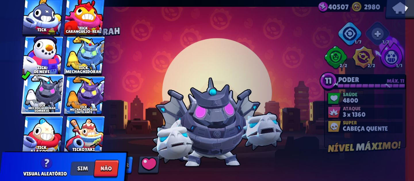 CONTA BRAWL STARS 97 Brawlers / 30 Hipercargas / 22 Prestígios / Skins Raras!