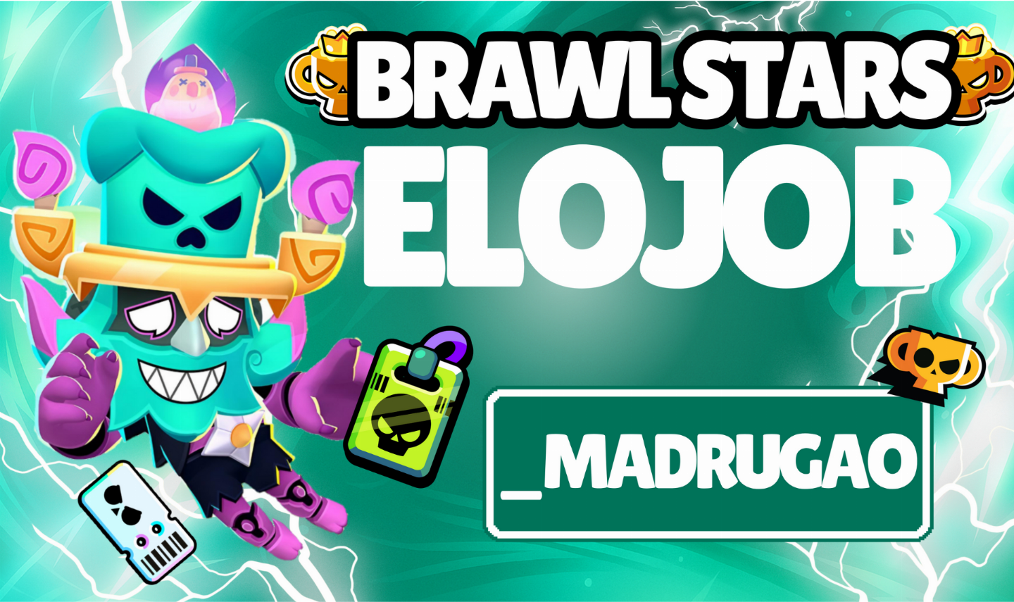 ELOJOB Brawl Stars| Rápido, Seguro e com o Melhor Preço!